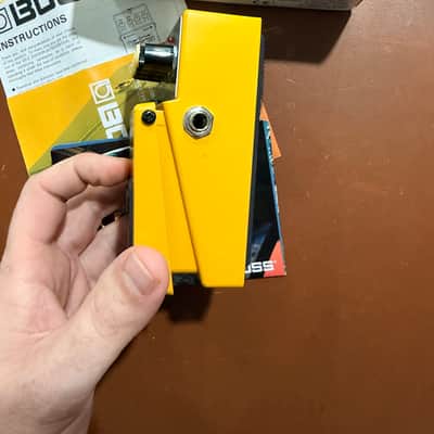 Boss OS-2 OverDrive/Distortion (Silver Label) 1990 - Present - Yellow image 2