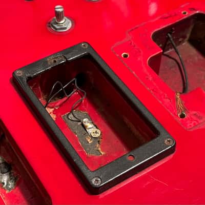 1986 MIJ Charvel Jackson Model 4 Ferrari Red Guitar Body JE-1200 Loaded Bild 9