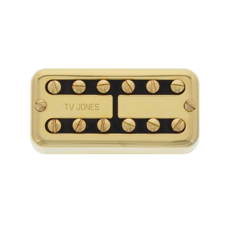 TV Jones TV Classic Bridge Humbucker Pickup - Gold-NEW image 1
