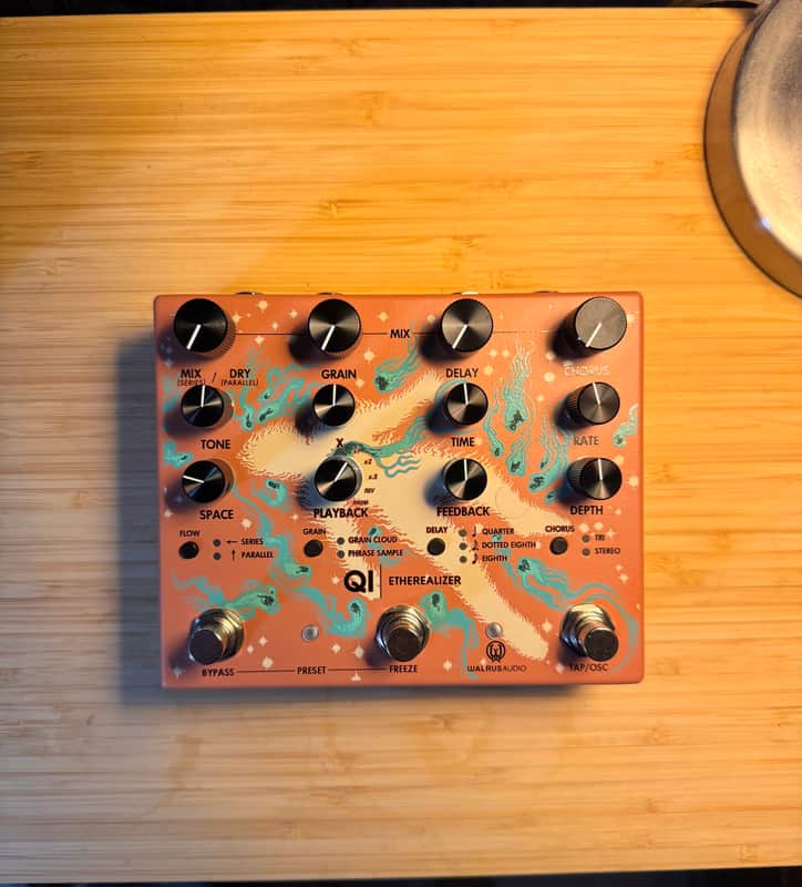 Open Box Walrus Audio Qi Etherealizer Terracotta image 1