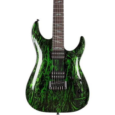 Schecter C-1 Silver Mountain - Electric Guitar - Toxic Venom Gloss Finish image 10