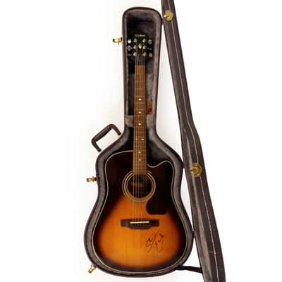 1993 Epiphone PR350 CE/VS - Steve Earle signed image 23