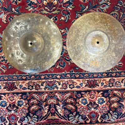 Meinl 13" Byzance Extra Dry Medium Hi-Hat (Pair) 2007 - Present - Un-Lathed image 1
