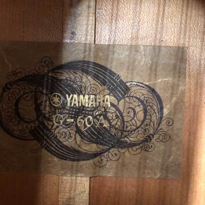 Yamaha G-60A classical guitar image 10
