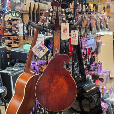 Regal "The Sterling" F-Style Mandolin Reverse Scroll image 10