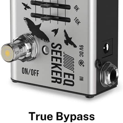 EQ Seeker Ten Band Equalization Guitar Effect Pedal True Bypass by Donner image 2