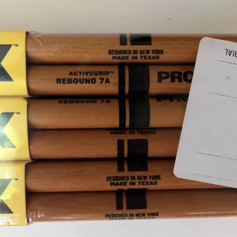 Pro-Mark Rebound 7a Hickory AGC WD Tip 2015 - 2024 - hickory, natural image 1