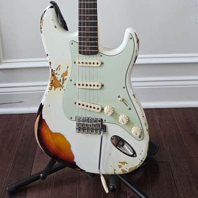 Fender Custom Shop '59 Stratocaster Heavy Relic- Olympic White