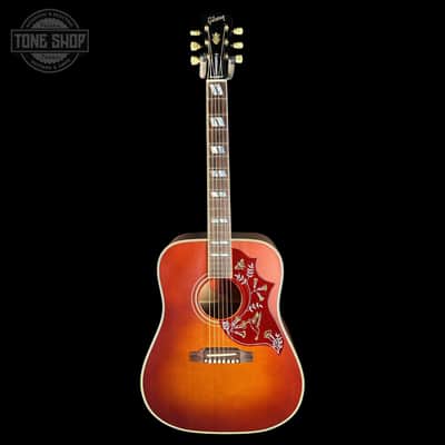 Used Gibson Custom Shop 1960 Hummingbird Reissue Sinker Mahogany Heritage Cherry Sunburst w/case TSU25539 image 3