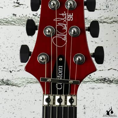 PRS SE Custom 24 Floyd Charcoal Cherry Burst w/ Bag (#5541) image 6