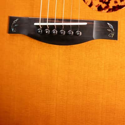 Santa Cruz H13 42 Style Acoustic Guitar - Orcas Island Cedar/Waterfall Bubinga with Hardshell Case image 18