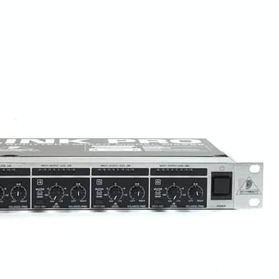 Behringer Ultralink Pro MX882 8-Channel Mixer / Splitter 2010s - Black / Silver TGHM image 4