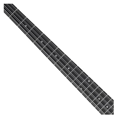 Hagstrom H8II-BLK Retroscape H8-II 8 String Bass Guitar - Black Gloss - Open Box image 3