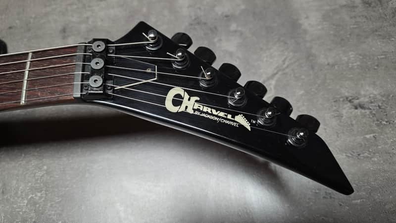 1986 Charvel Model 3 Limited Edition NAMM Black Japanese Ash Body