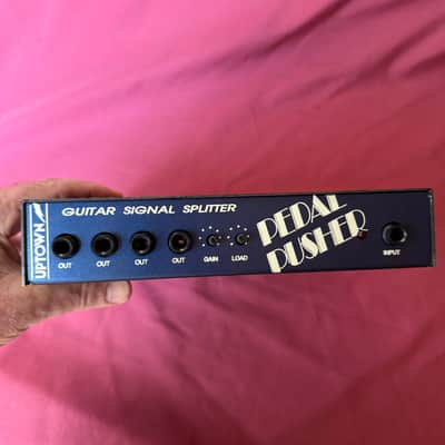 INSANELY RARE Uptown Technologies Pedal Pusher 1-in 8-out Instrument Distribution System Multi Amp ‘90s GREAT RADIAL JD7 ALTERNATIVE image 11