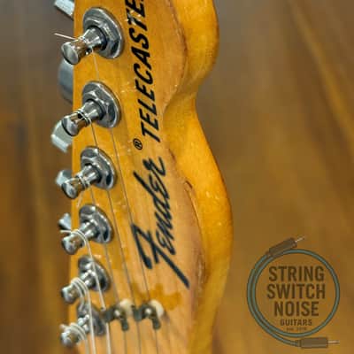 Fender Telecaster, ‘72, Natural Blonde, Black Guard, Ashwood, 1997 image 12