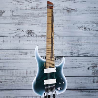Legator Ghost G8FOD 8 String Multiscale Electric Guitar | Arctic Blue (IN STOCK) image 3