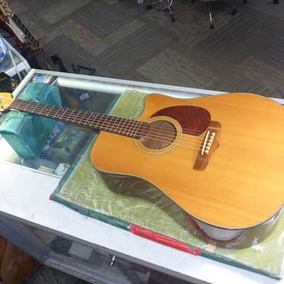 Fender Right Handed California Series San Miguel Acoustic : Leveled, Crowned & Dressed Frets '90-'92 - Natural image 1