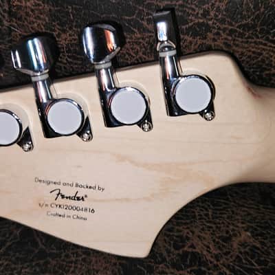 Squier Affinity Jazzmaster Tom Delonge Inspired 2023 - White image 13