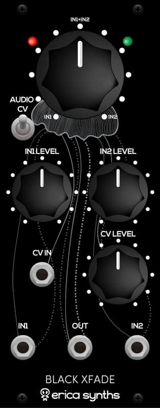 ERICA SYNTHS BLACK XFADE : BRAND NEW :  [DETROIT MODULAR] image 1