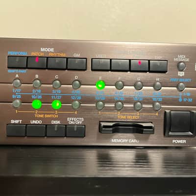 Roland XV-5080 128-Voice Synthesizer Module 2000 - 2004 - Black image 5