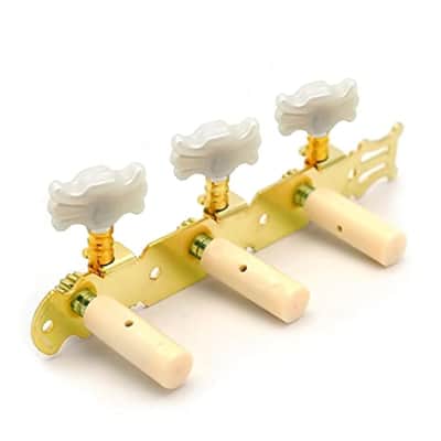 Classical Guitar String Tuning Peg Tuner Machine Heads Tuning Key Pegs 3+3 Tuners For Nylon Strings?Gold? image 3