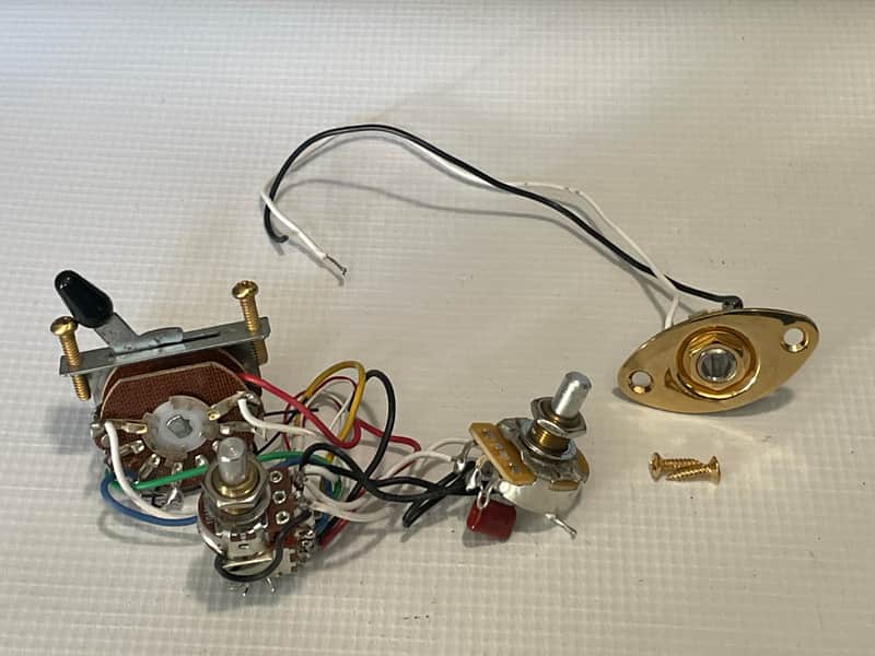 2022 Era MIM Charvel San Dimas Pro Mod Guitar Complete Electronics Volume Pot Jack image 1