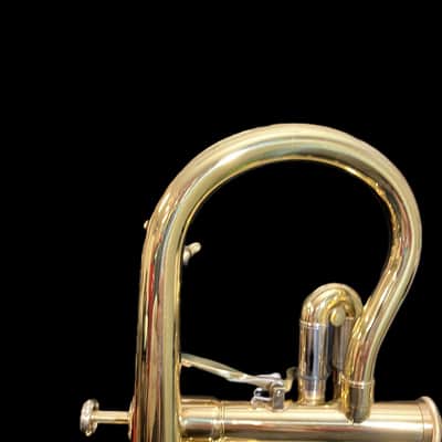 John Packer Ltd JP176 SOPRANO Eb CORNET WITH 1ST AND 3RD VALVE TRIGGERS 2021-2022 - BRASS image 9