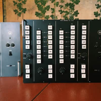 Siemens ELA 75-15 Universal Equalizer Pair, Discrete Pushbutton Mastering EQ Pultec Neumann image 4