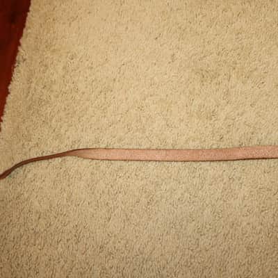 1960's  Vintage Leather Strap and bonus MIJ curly cable image 8