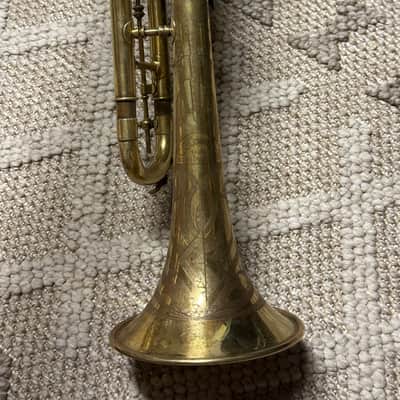 CG Conn LTD New York Symphony Special 1940s Trumpet image 12