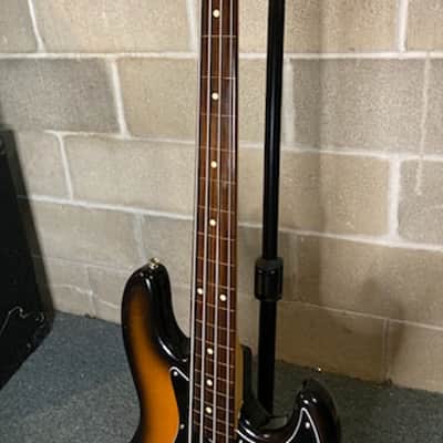 Buzz Bass Custom Fretless Jazz Alder Sunburst Nitro Rosewood Polyurethane Coated Gotoh Fender Pure Vintage 74 Pickups 9.2 lbs image 3