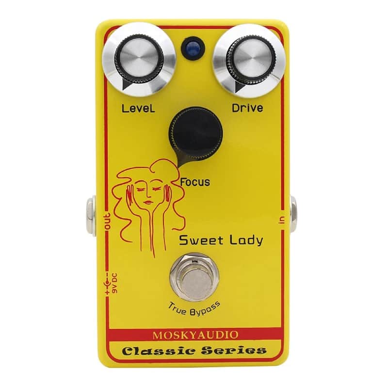 Mosky Sweet Lady Hand-wired Overdrive Sweet Honey Style PRO Guitar Effect Pedal image 1