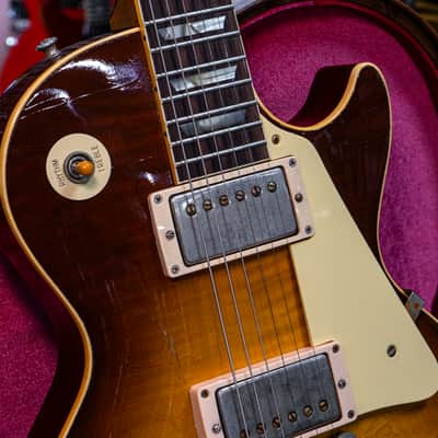 Gibson CS Murphy Lab 1959 Les Paul Standard Reissue Light Aged 2025 - Royal Tea Burst image 2