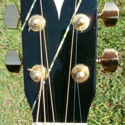2009 Yairi WY-1 Bob Weir Model, Electric Acoustic Guitar with cutaway professional grade Natural+K Yairi Had Case plus more extras image 6