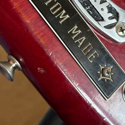 1961 Epiphone Wilshire - Cherry, Gibson-made SG Special image 2