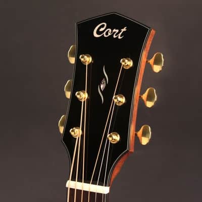 Cort Gold Series A6 | Solid Sitka Spruce/Mahogany Auditorium Cutaway with Electronics. New with Full Warranty! image 4