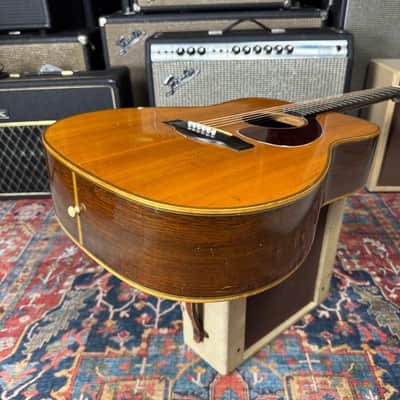 *Video* Yamaha FG500 Red Label Dreadnought Made in Japan - 1972 image 18