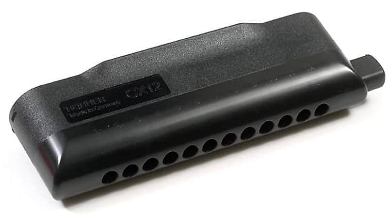 Hohner 7545T-C CX-12 (Tenor Tuned) Black Harmonica in Key of Tenor C image 1