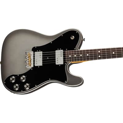Fender American Professional II Telecaster Deluxe Guitar - Mercury image 2