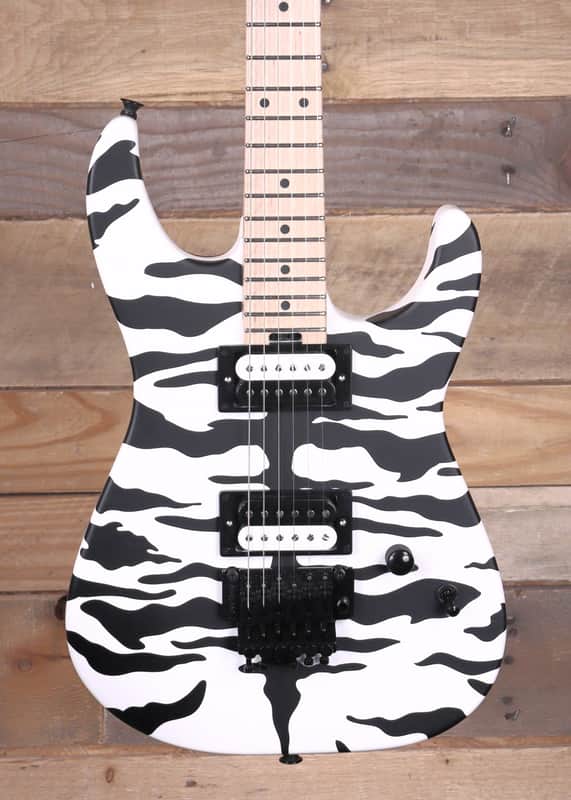 Charvel Satchel Signature Pro-Mod DK22 HH FR M Satin White Bengal image 1