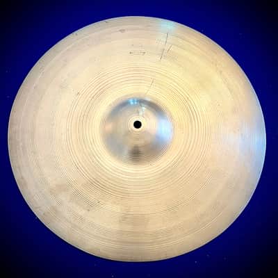 Zildjian 15” Transition Stamp (1939-1955) Bottom Hi Hat Cymbal - Stamp is missing “Made In The USA” - EXTREMELY RARE image 1