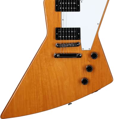 Gibson '70s Explorer Electric Guitar, Antique Natural image 6