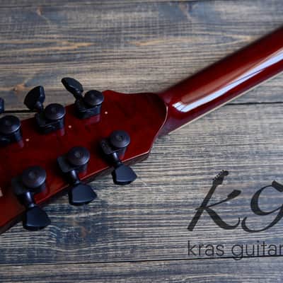 Grass Roots G-KT-48 Knight Model STR 2013 See Thru Red | Reverb