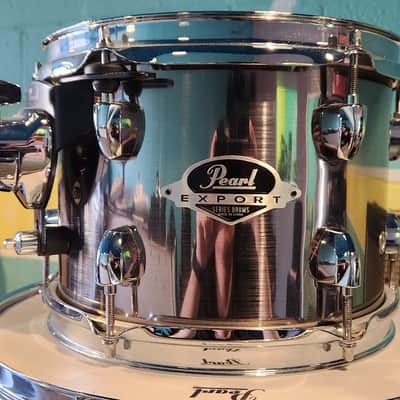 Pearl Export 6pc. 10/12/13/14/16/22 Chrome w/ Hardware image 2