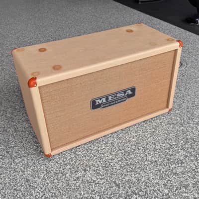 Rare Mesa Boogie Rectifier Horizontal 2x12 Cabinet | Factory Tan Bronco | Vintage 30s | Near Mint image 3