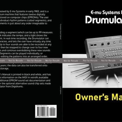 E-mu Drumulator Owners Manual (enhanced) image 4