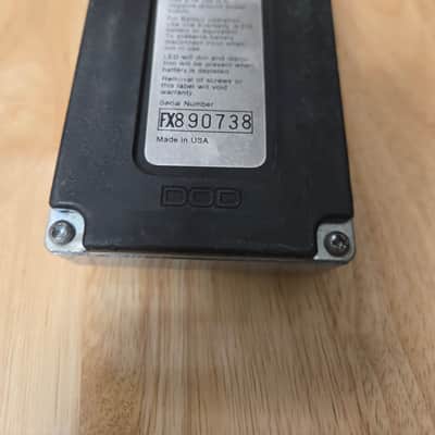 DOD Stereo Flanger FX75-B 1989- Silver image 2
