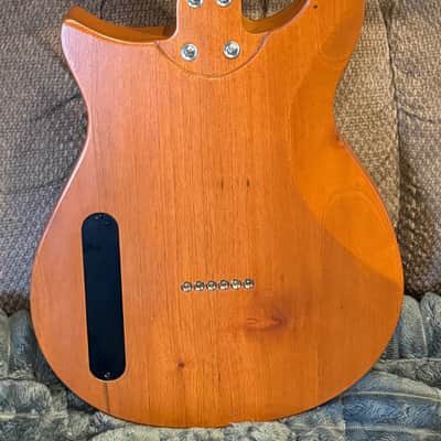 Custom Double cut P \ Tele style. Koa 10 top Mahogany body roasted maple neck image 2