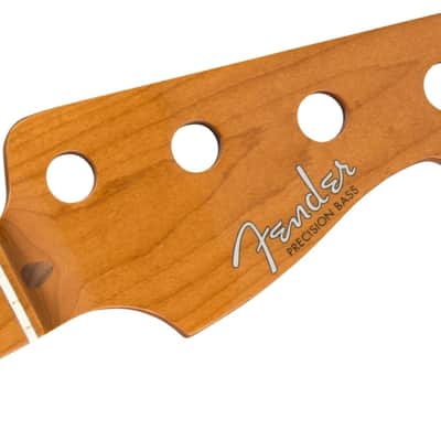 Fender Vintera '50's Precision Bass Replacement Neck, Roasted Maple Fingerboard image 3